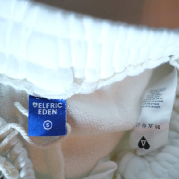 ELFRIC EDEN OVERSIZED SWEATPANTS SMALL DRAWSTRING & POCKETS - Picture 10 of 12